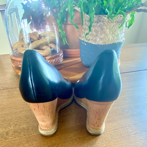 Cole Haan Cork Wedge 7.5 - Picture 2 of 5
